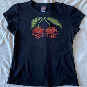 Black XL Harley Davidson top